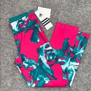NWT Adidas climate 3/4 leggings XS